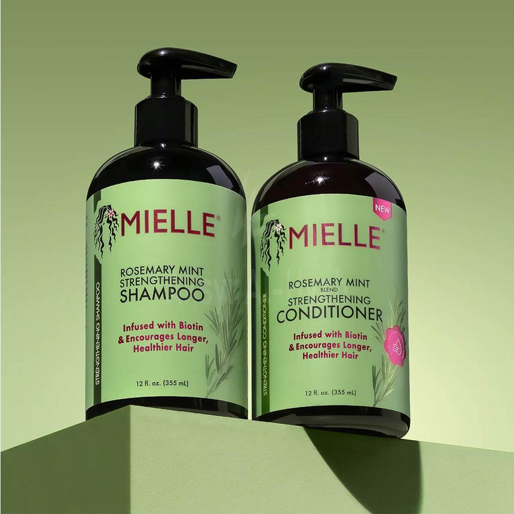 MIELLE ROSEMARY MINT STRENGTHENING SHAMPOO 355ML 2