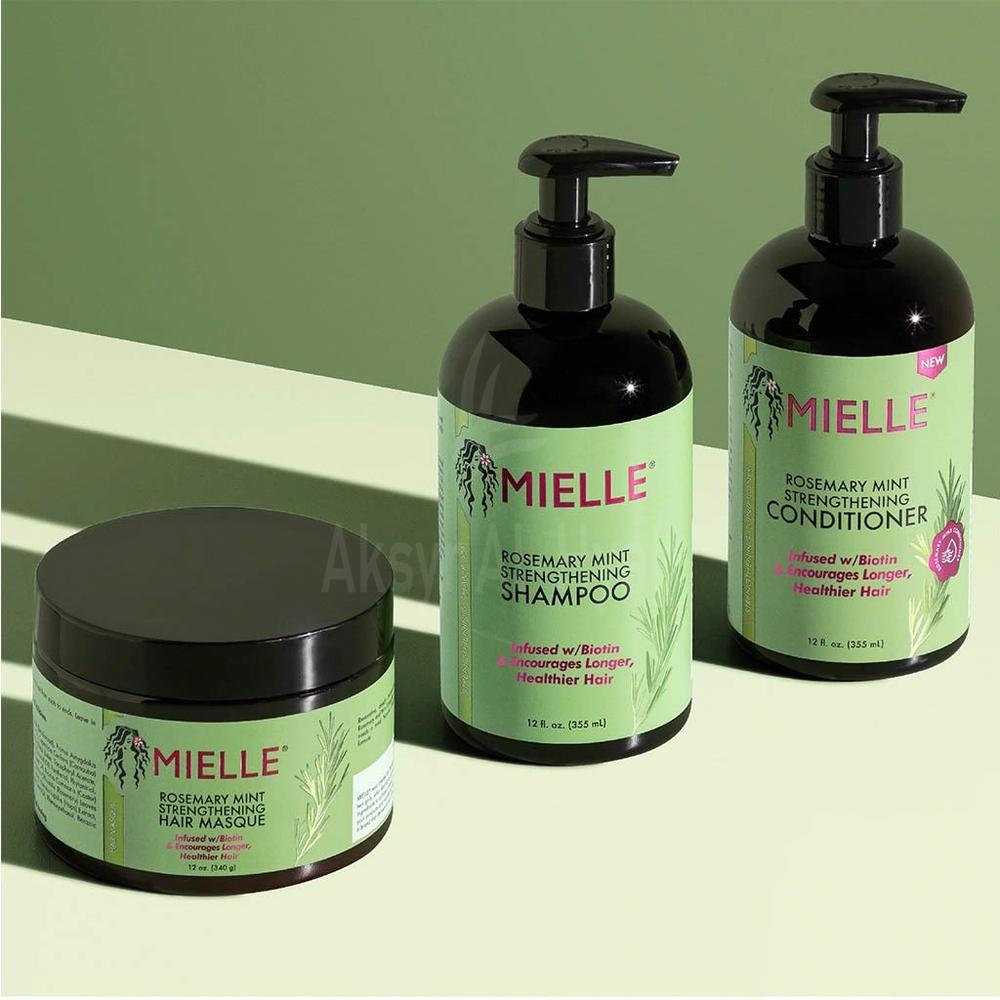 MIELLE ROSEMARY MINT STRENGTHENING SHAMPOO 355ML 3