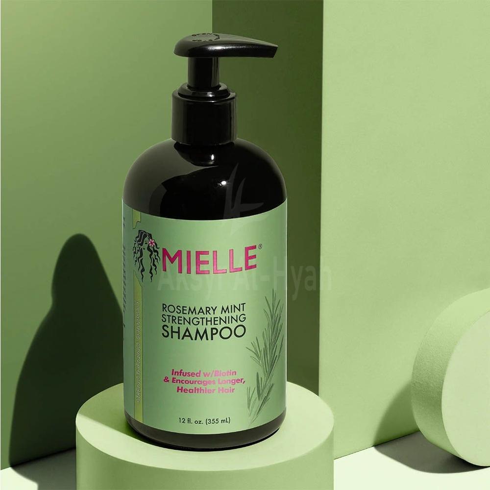 MIELLE ROSEMARY MINT STRENGTHENING SHAMPOO 355ML 4