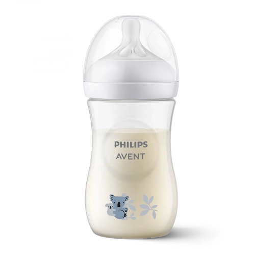 AVENT NAT 3.0 FEEDING BOTTLE 1M+ 260ML X1 SCY903/67 #PA706
