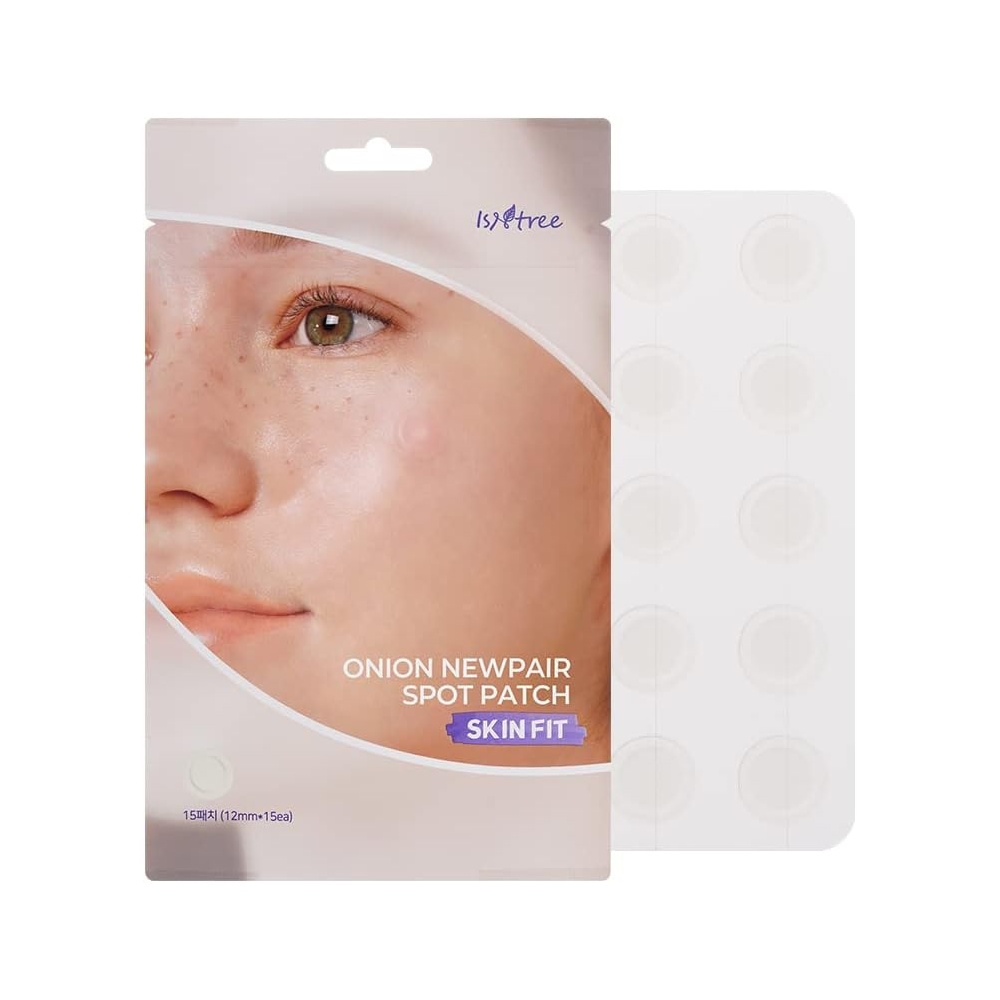 ISNTREE SKIN FIT ONION NEWPAIR SPOT PATCHES 15'S