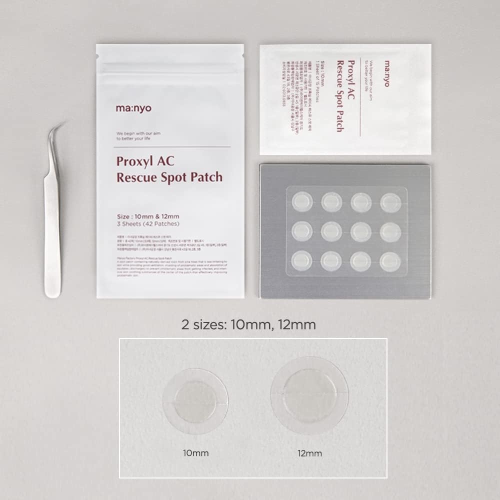 MANYO PROXYL AC RESCUE SPOT PATCHES 42'S