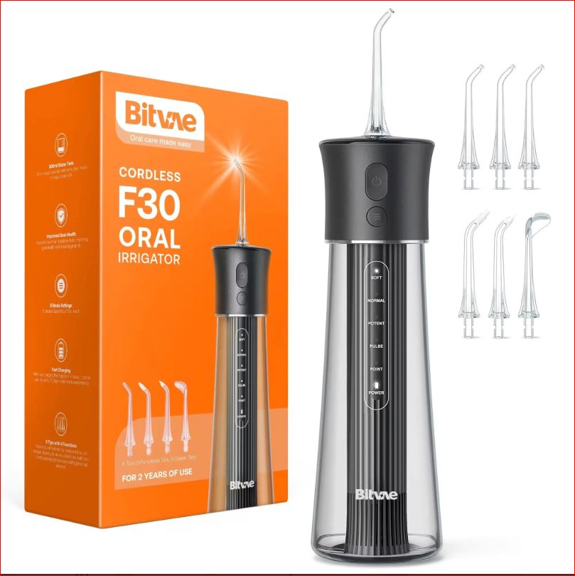 BITVAE F30 WATER FLOSSER BLACK