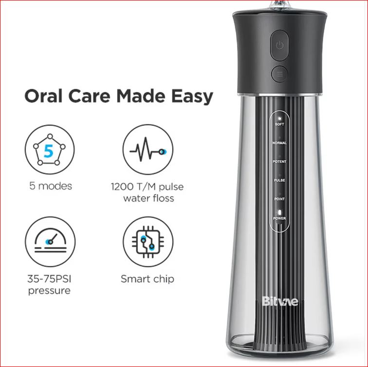 BITVAE F30 WATER FLOSSER BLACK 3