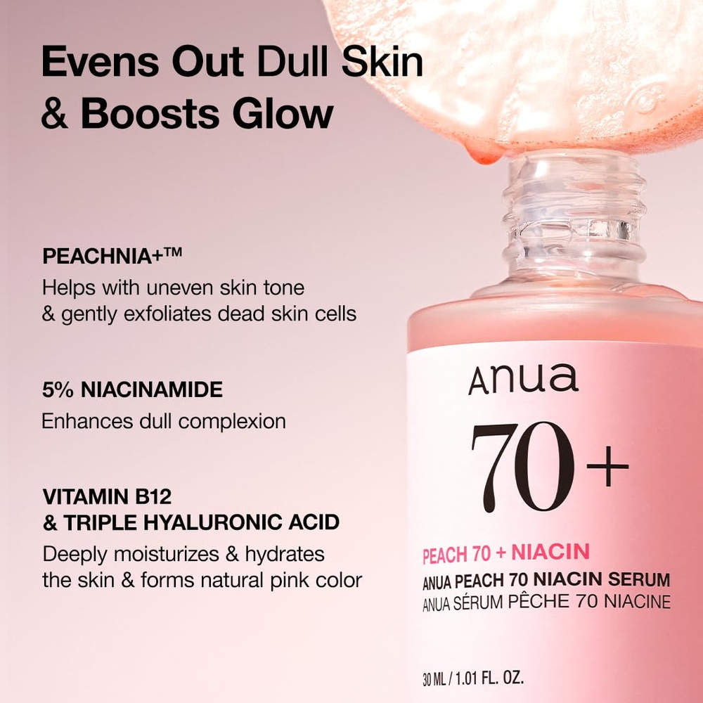 ANUA PEACH 70% NIACIN SERUM 30ML 3