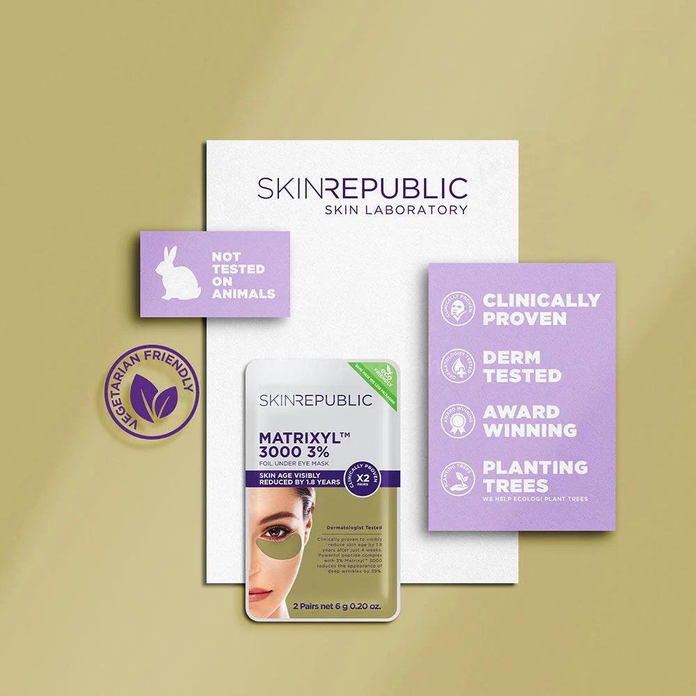 SKIN REPUBLIC MATRIXYL 3000 3%UNDER EYE PATCH 2 X 6ML 4