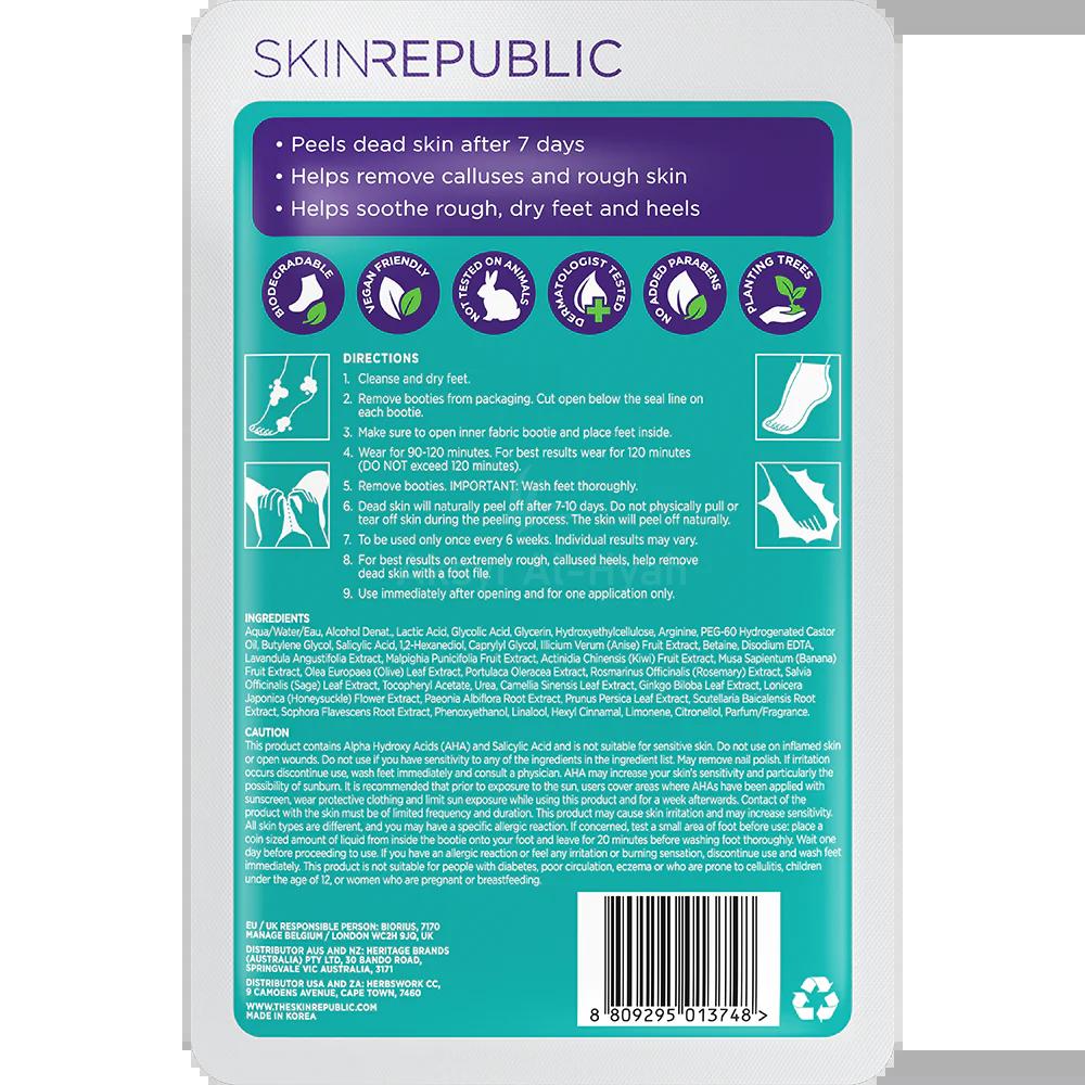 SKIN REPUBLIC FOOT PEEL 7 DAYS MASK 40G 1