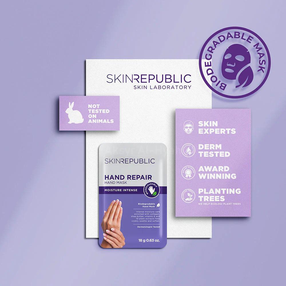SKIN REPUBLIC HAND REPAIR MASK 18G 4