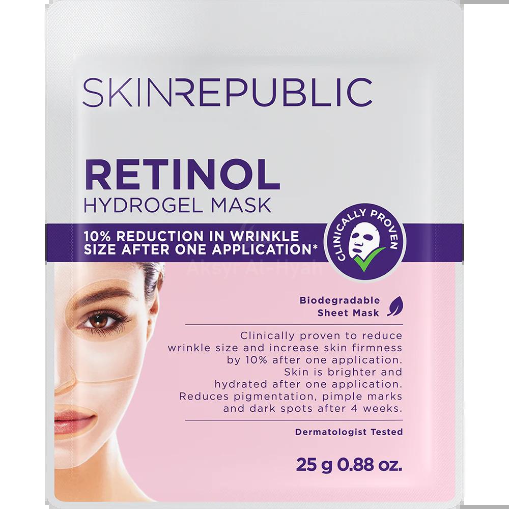 SKIN REPUBLIC RETINOL HYDROGEL FACE MASK 25G