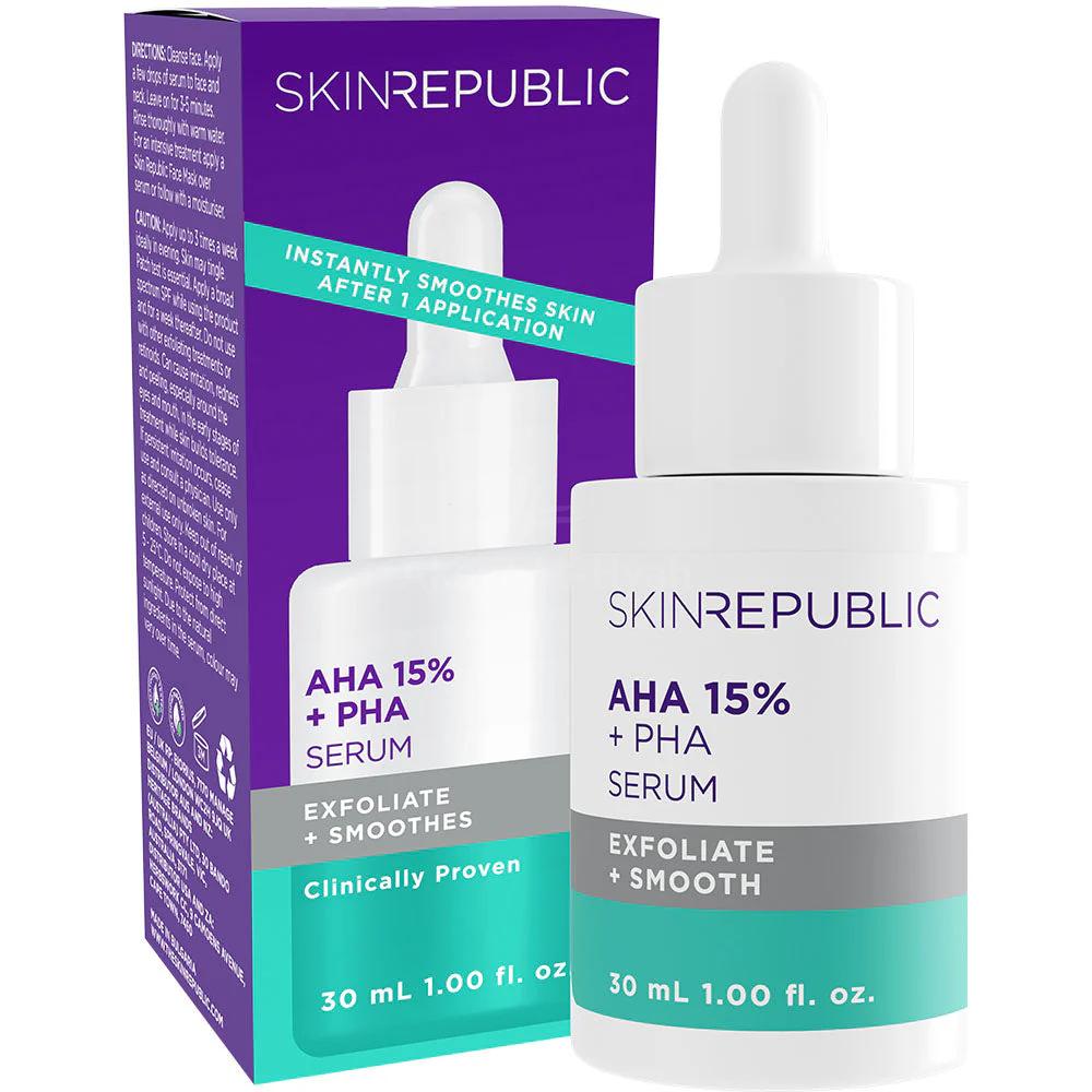 SKIN REPUBLIC AHA 15% + PHA SERUM 30ML