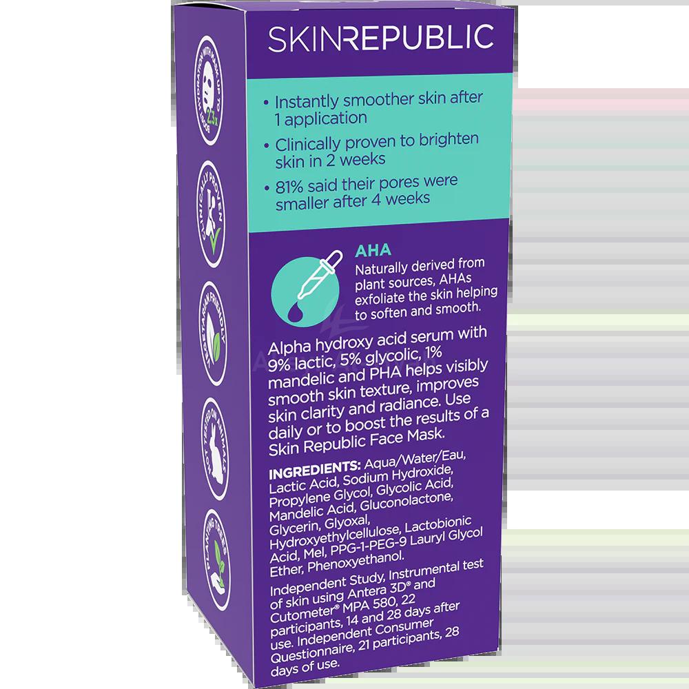 SKIN REPUBLIC AHA 15% + PHA SERUM 30ML 1