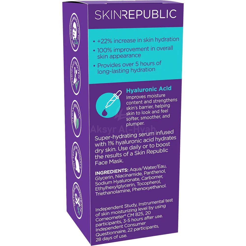 SKIN REPUBLIC HYALURONIC ACID 1% + NIACINAMIIDE SERUM 30ML 1