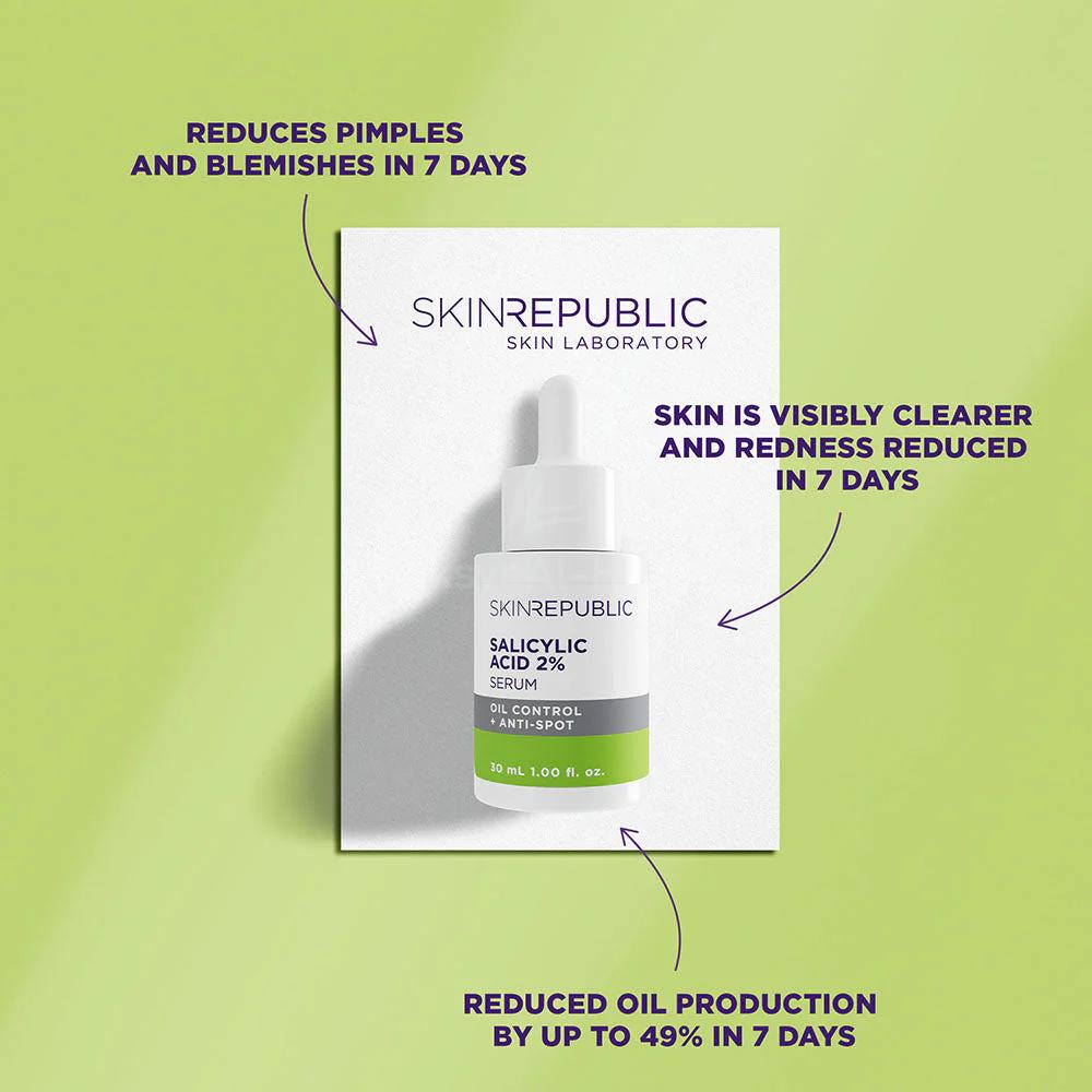 SKIN REPUBLIC SALICYLIC ACID 2% SERUM 30ML 2