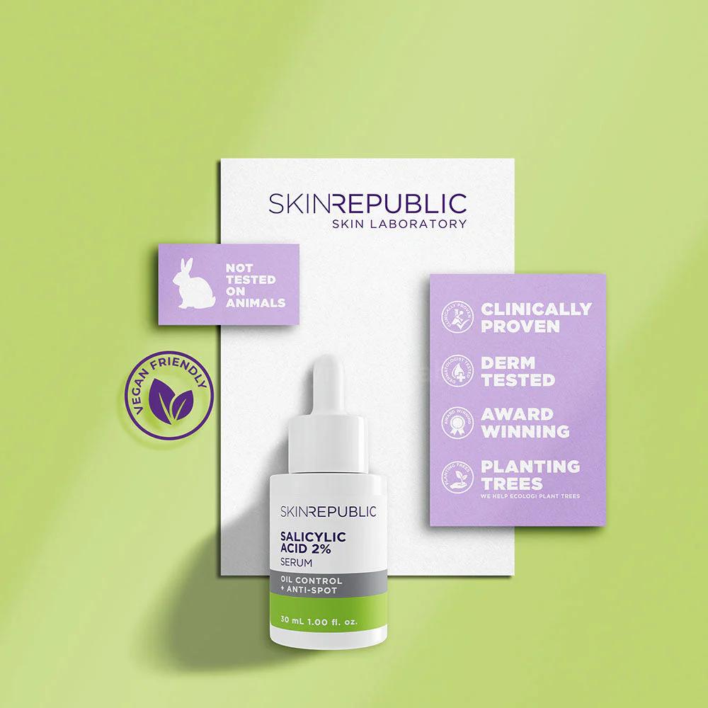 SKIN REPUBLIC SALICYLIC ACID 2% SERUM 30ML 6