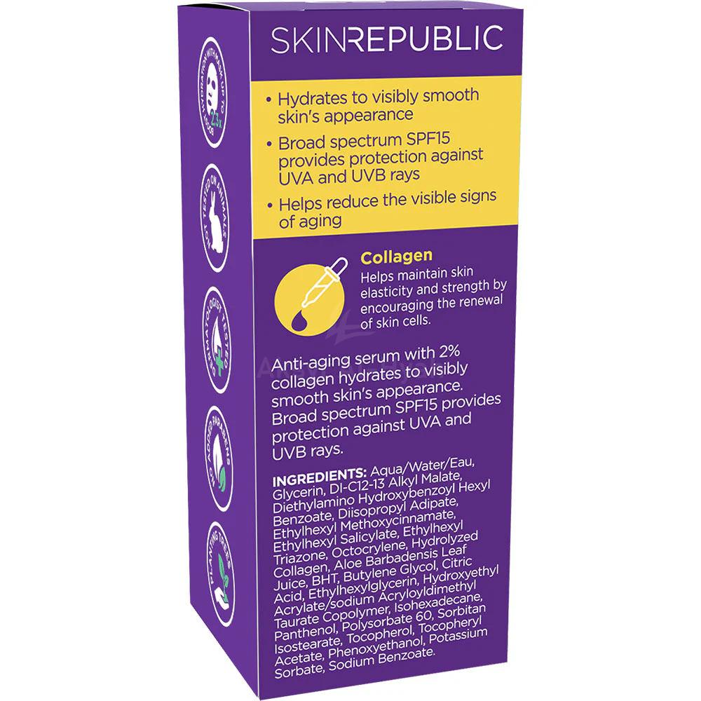 SKIN REPUBLIC COLLAGEN 2% + SPF15 SERUM 30ML 1
