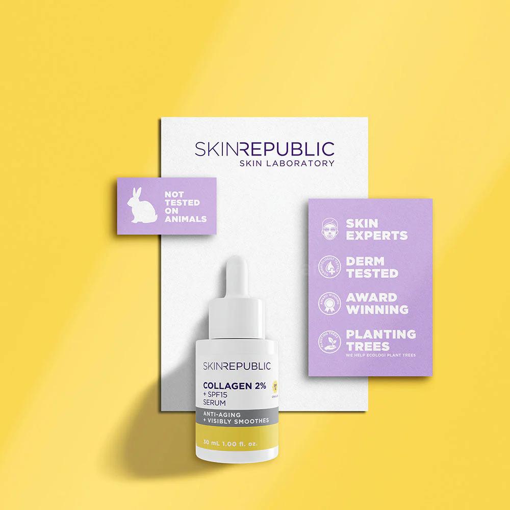SKIN REPUBLIC COLLAGEN 2% + SPF15 SERUM 30ML 5
