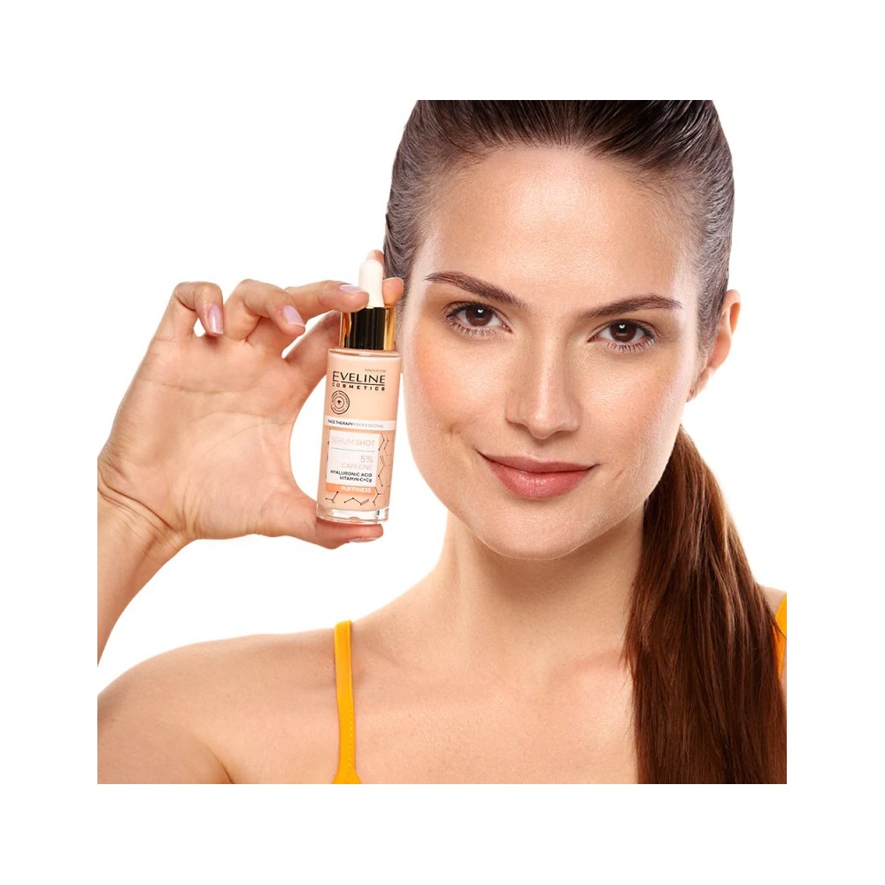 EVELINE SERUM SHOT 5% CAFFEINE PUFFINESS 30ML#4178