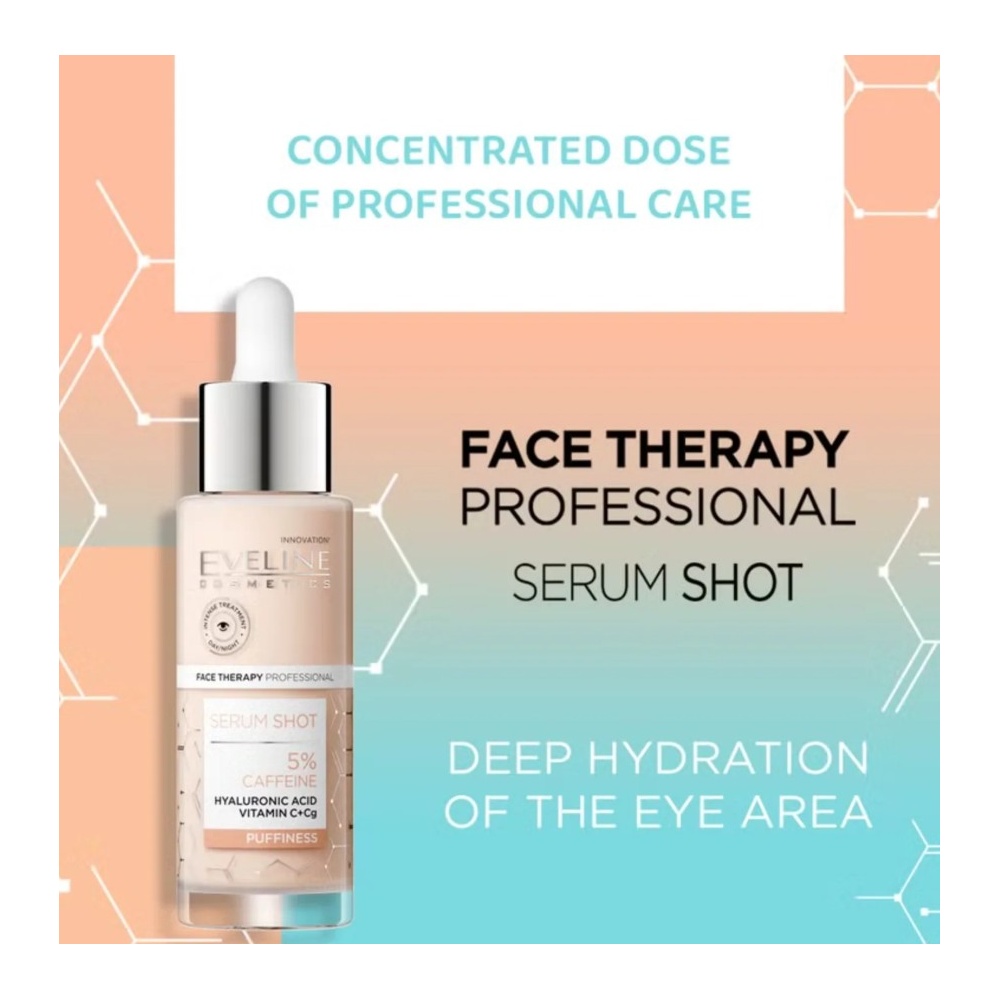 EVELINE SERUM SHOT 5% CAFFEINE PUFFINESS 30ML#4178