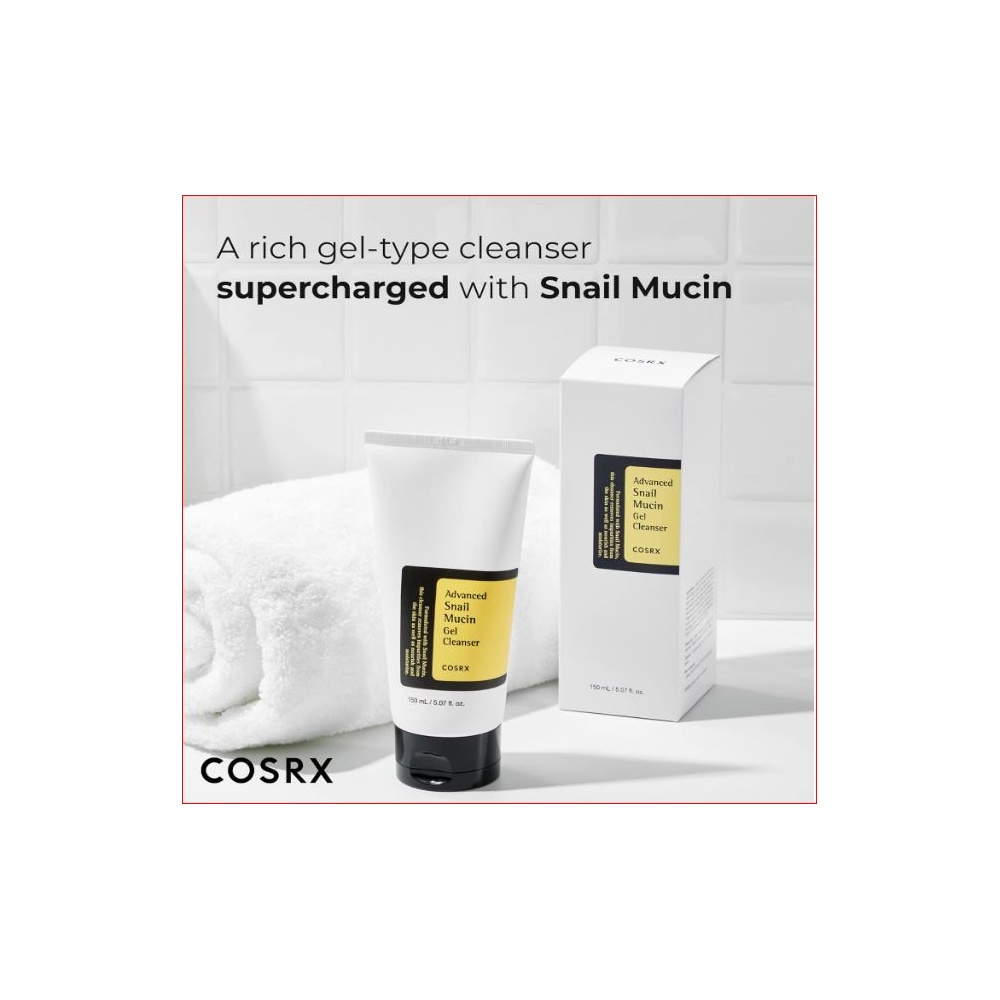 COSRX ADV SNAIL MUCIN GEL CLEANSER 150ML #584324 3