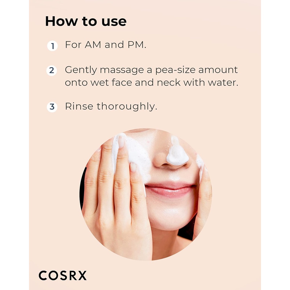 COSRX CALMING FOAM CLEANSER 150ML #584329 3