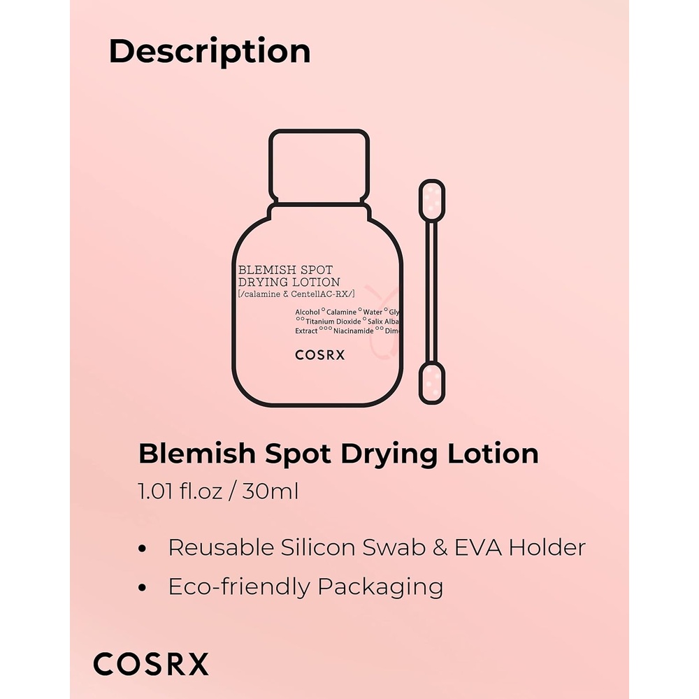 COSRX BLEMISH SPOT DRYING LOTION 30ML #589925 6