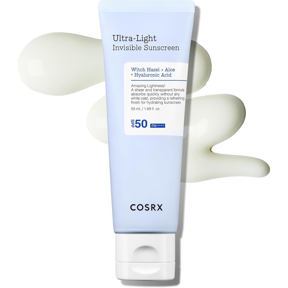 COSRX UNTRA-LIGHT INVISIBLE SUNSCREEN SPF50 CREAM 50ML #589926