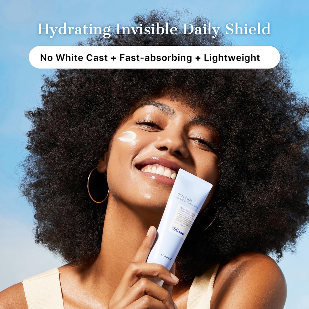 COSRX UNTRA-LIGHT INVISIBLE SUNSCREEN SPF50 CREAM 50ML #589926