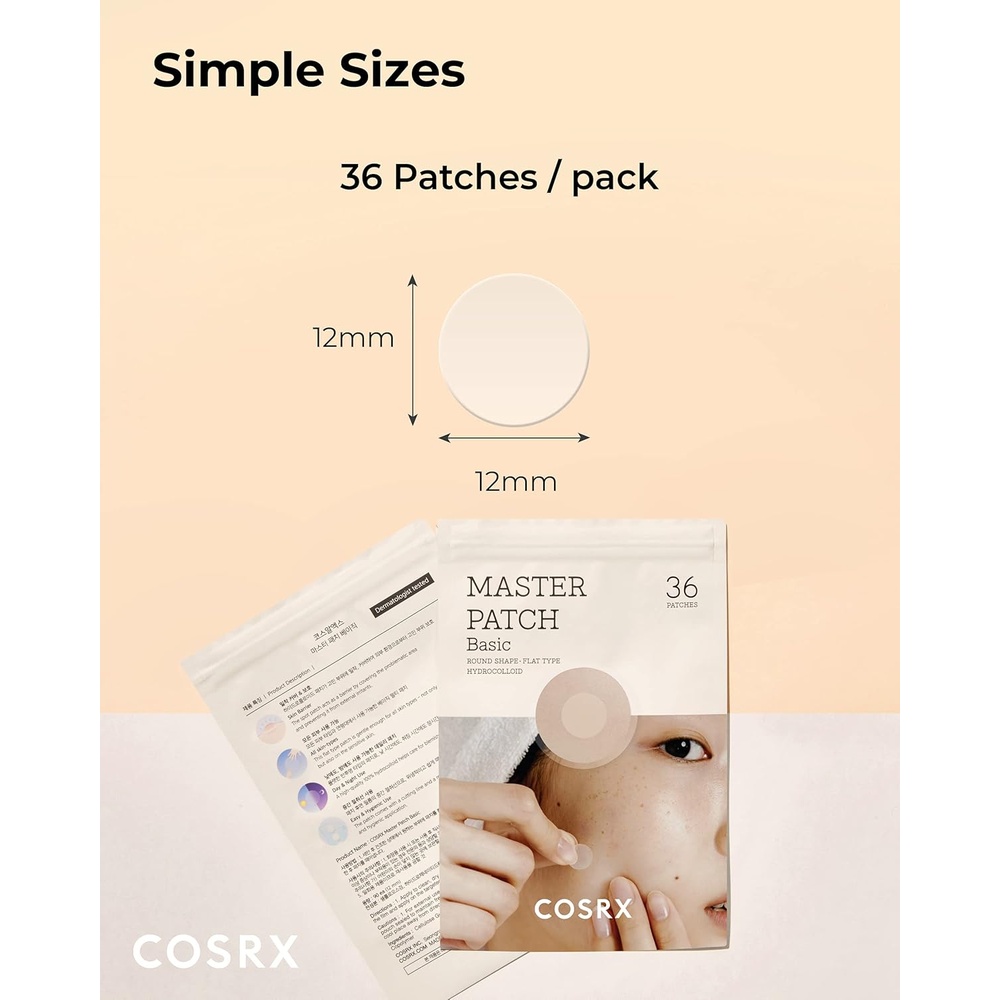 COSRX MASTER PATCH BASIC ROUND SHAPE 36'S #590493 3