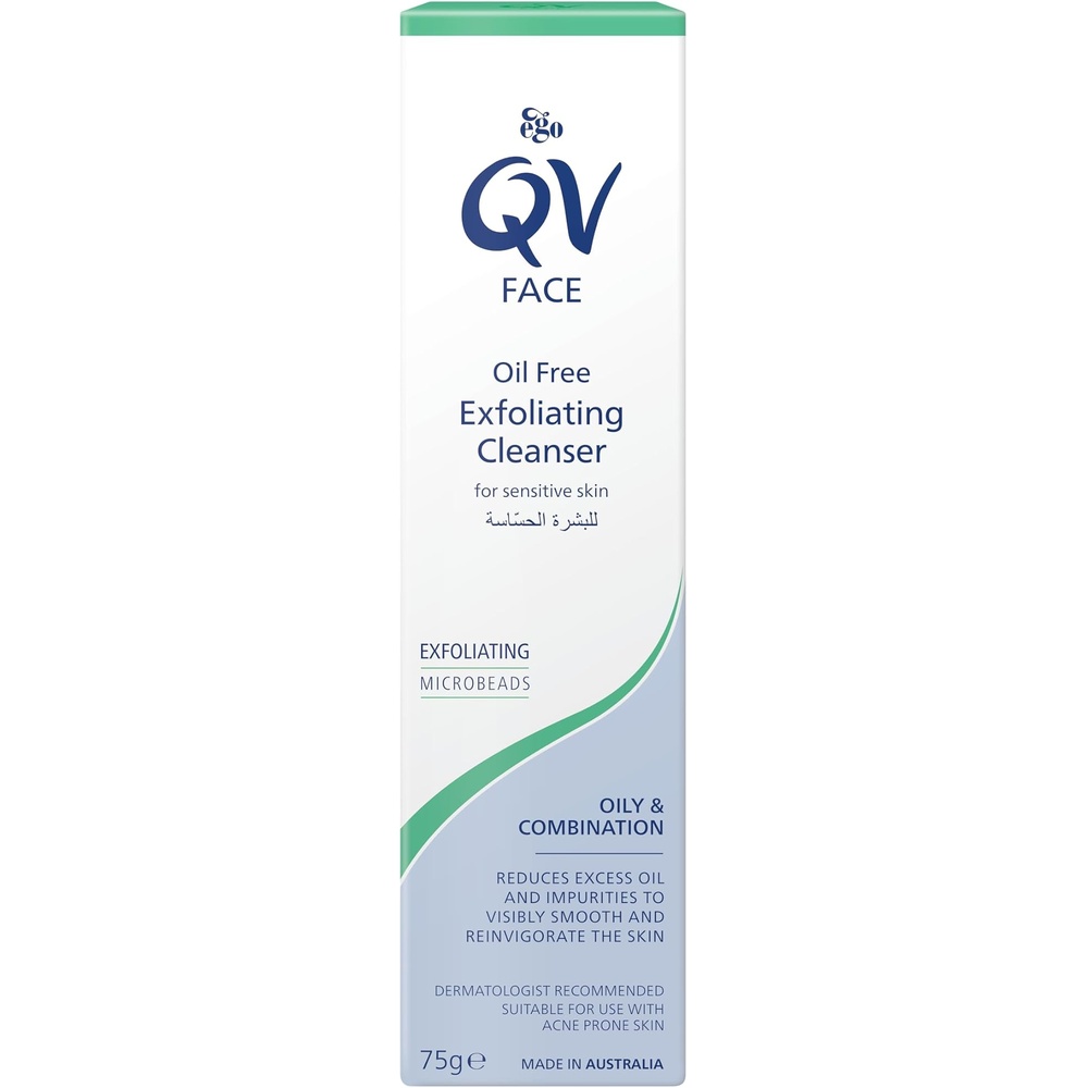 EGO QV FACE EXFOLIATING CLEANSER 75G #585446