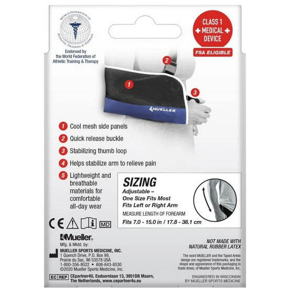 MUELLER ADJUSTABLE ARM SLING ONE SIZE #69817 ML 1