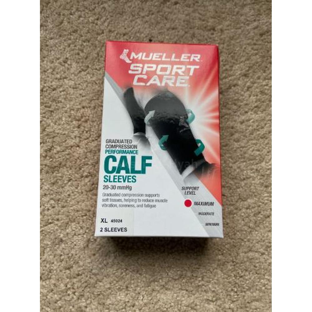 MUELLER PERFOMANCE CALF SLEEVES X-LARGE #45024 1