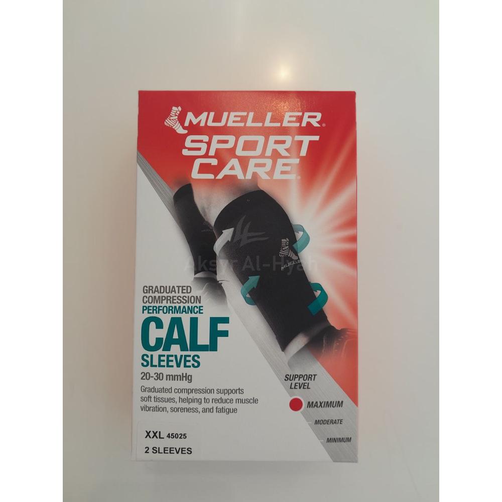 MUELLER PERFOMANCE CALF SLEEVES XX-LARGE #45025 1