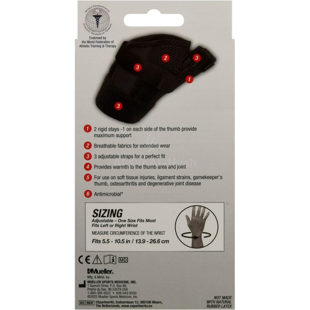 MUELLER REVERSIBLE THUMB STABILIZER #62712 ML 1