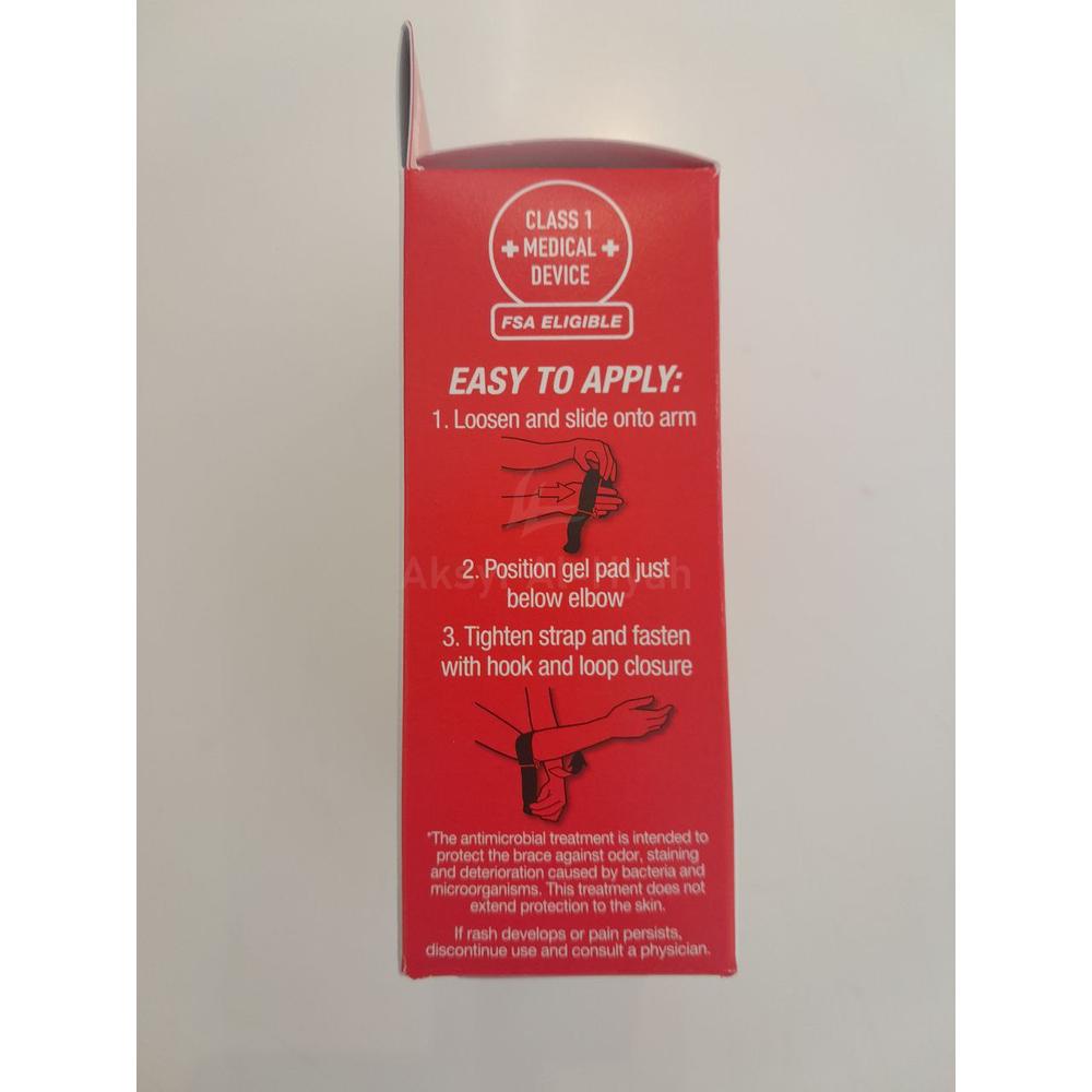 MUELLER TENNIS ELBOW SUPPORT W/GEL PAD #6341 ML 6