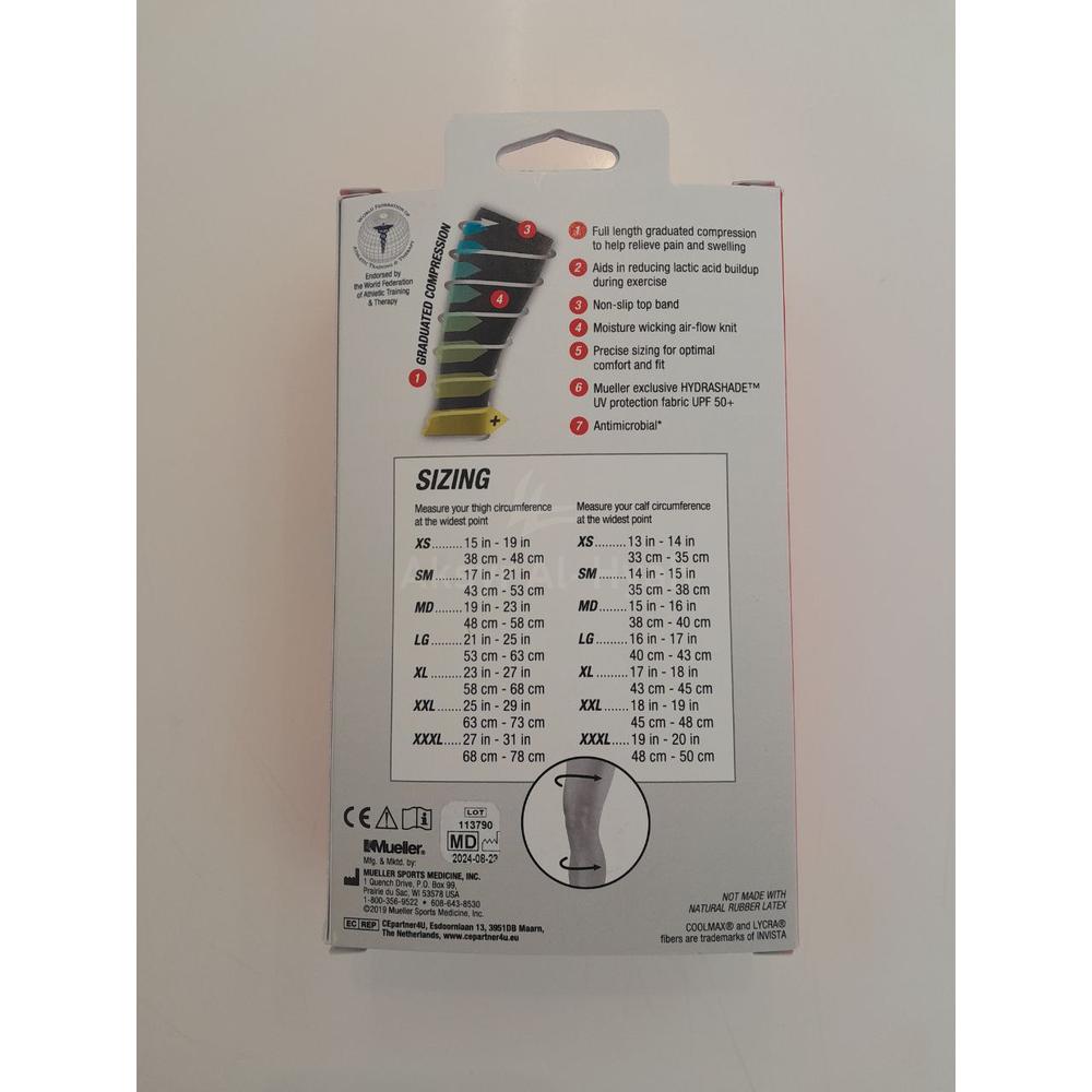 MUELLER PERFORMANCE LEG SLEEVES SMALL #46021 5