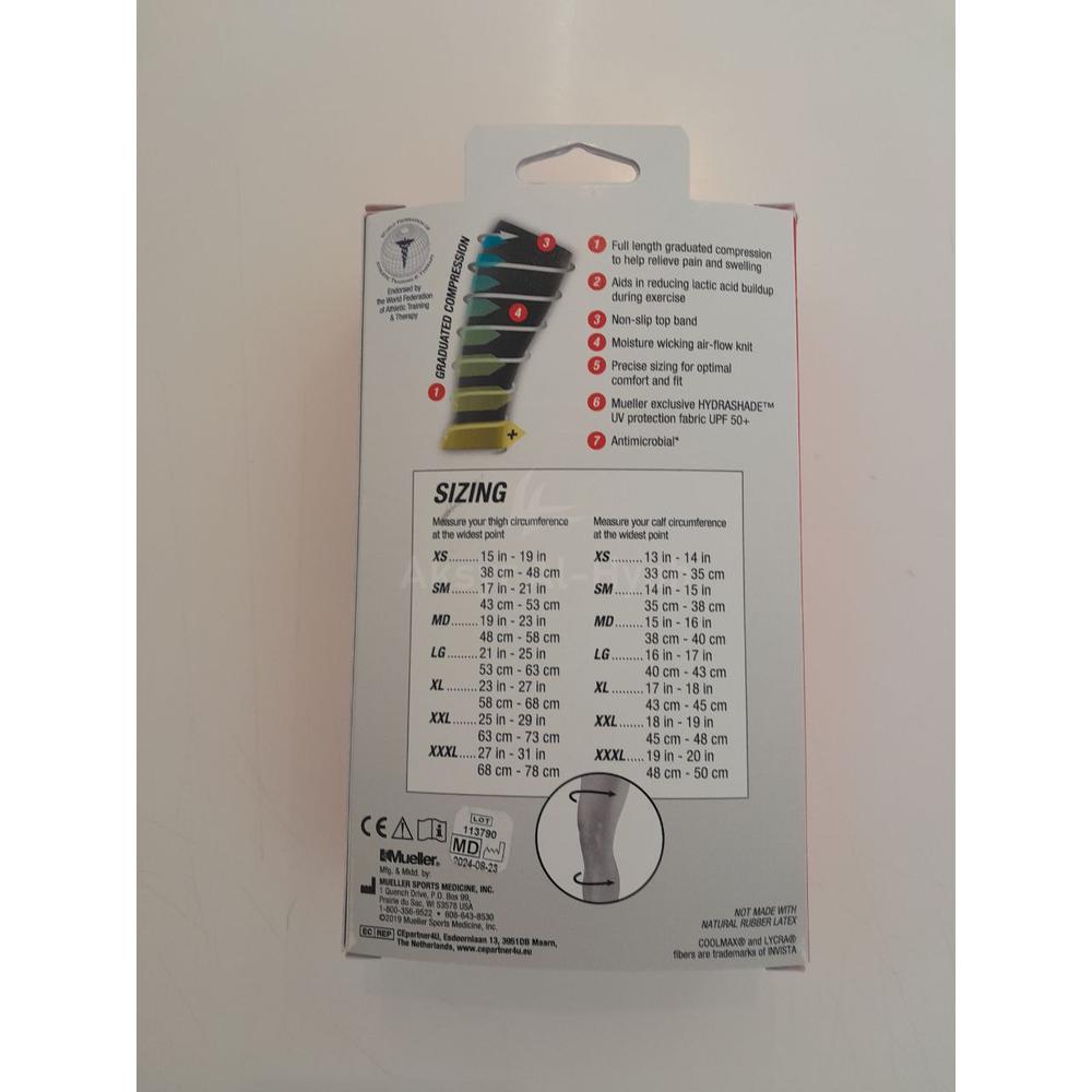 MUELLER PERFORMANCE LEG SLEEVES XXX-LARGE #46026 4