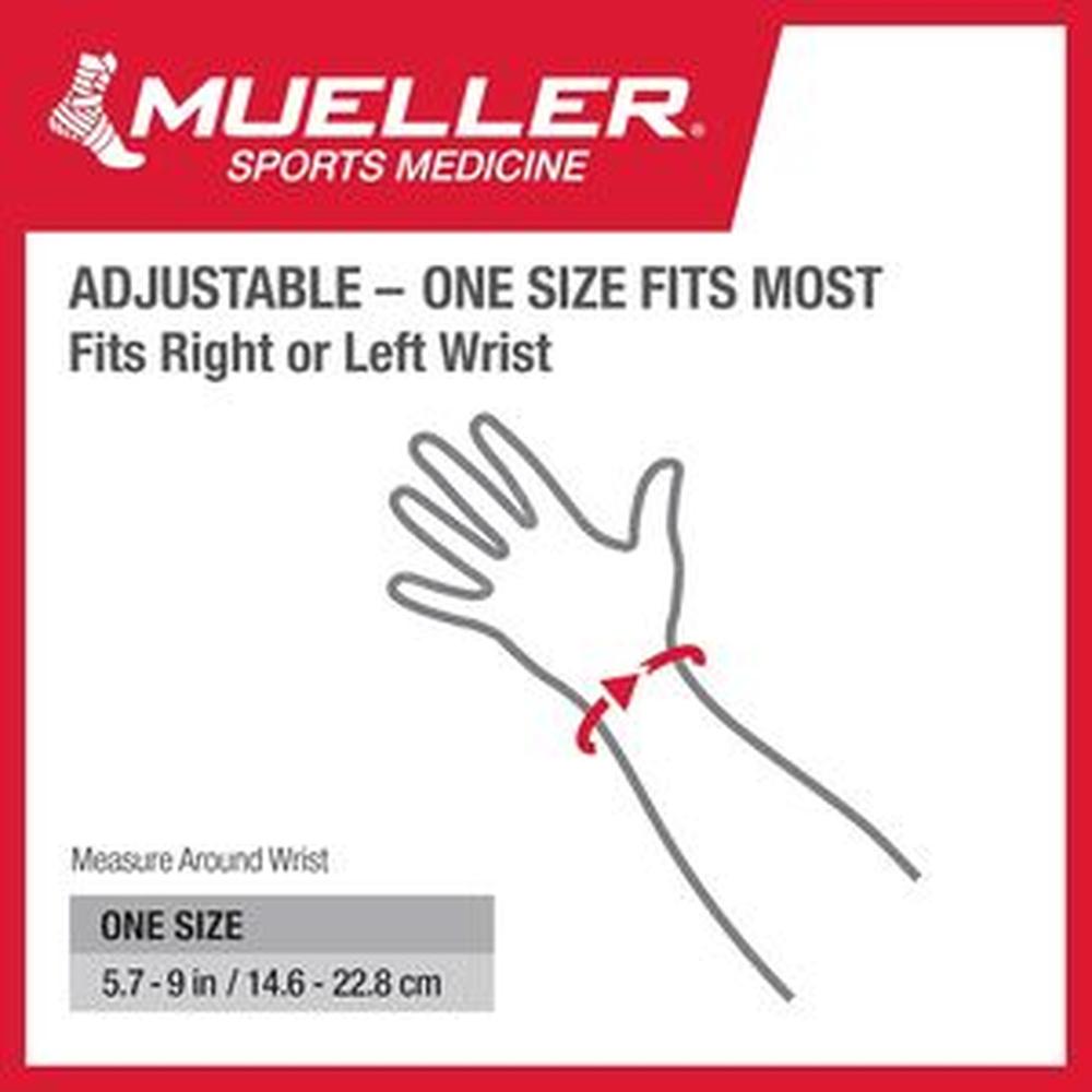 MUELLER ADJUSTABLE NIGHT WRIST BRACE ONE SIZE #6772 ML 4