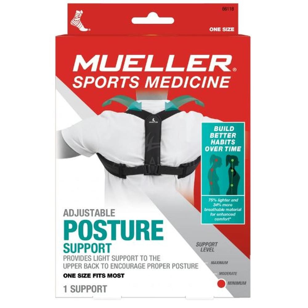 MUELLER ADJUSTABLE POSTURE SUPPORT ONE SIZE #66118 ML