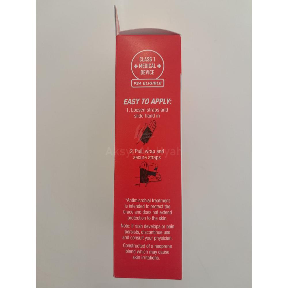 MUELLER FITTED WRIST BRACE RIGHT L/XL #86273 ML 6
