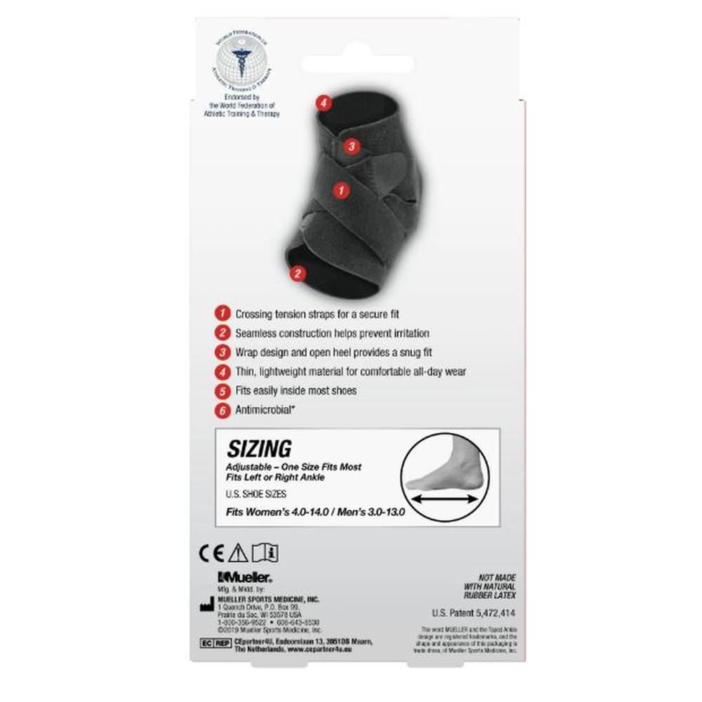 MUELLER ADJUSTABLE ANKLE SUPPORT ONE SIZE #86511 ML 2