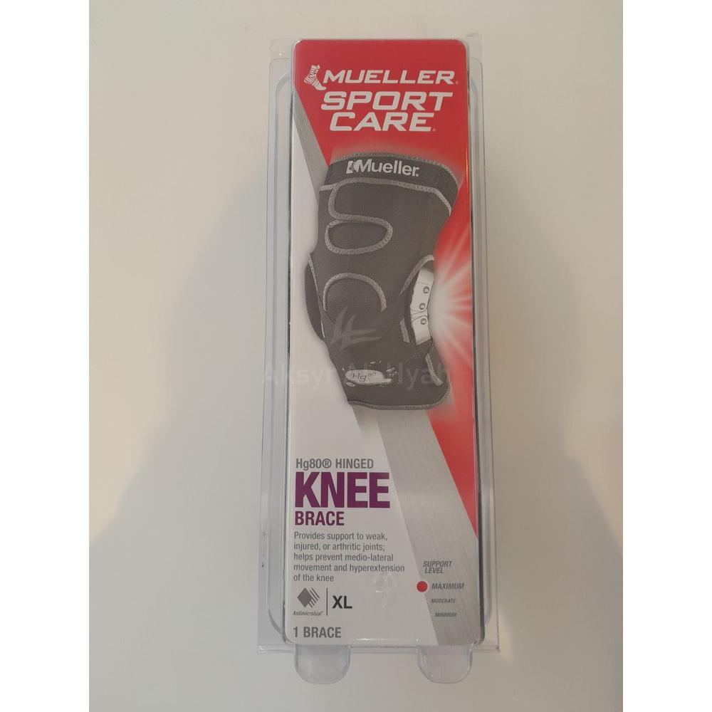 MUELLER HG80 HINGED KNEE BRACE X-LARGE #54014 1