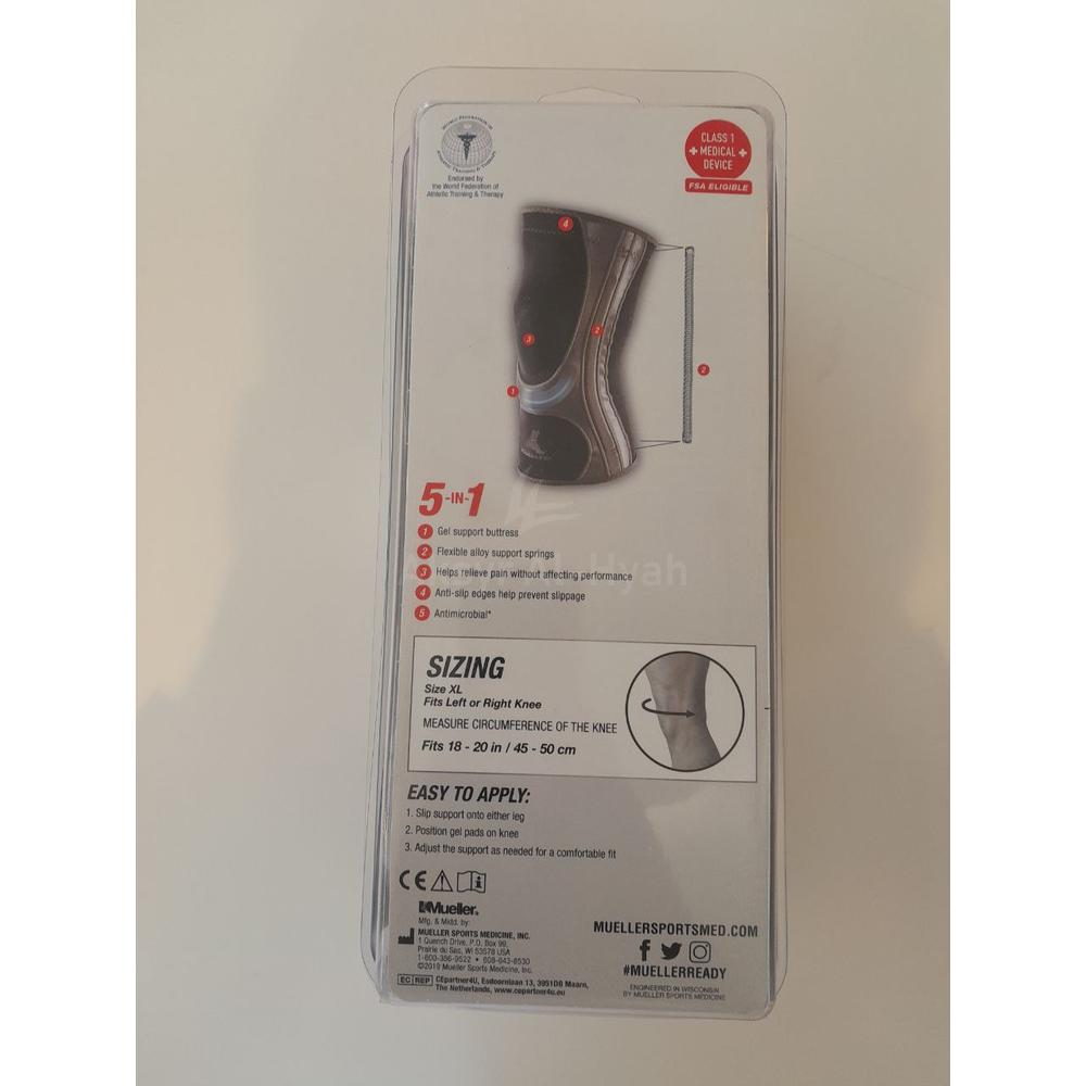 MUELLER HG80 KNEE SUPPORT X-LARGE #59914 5