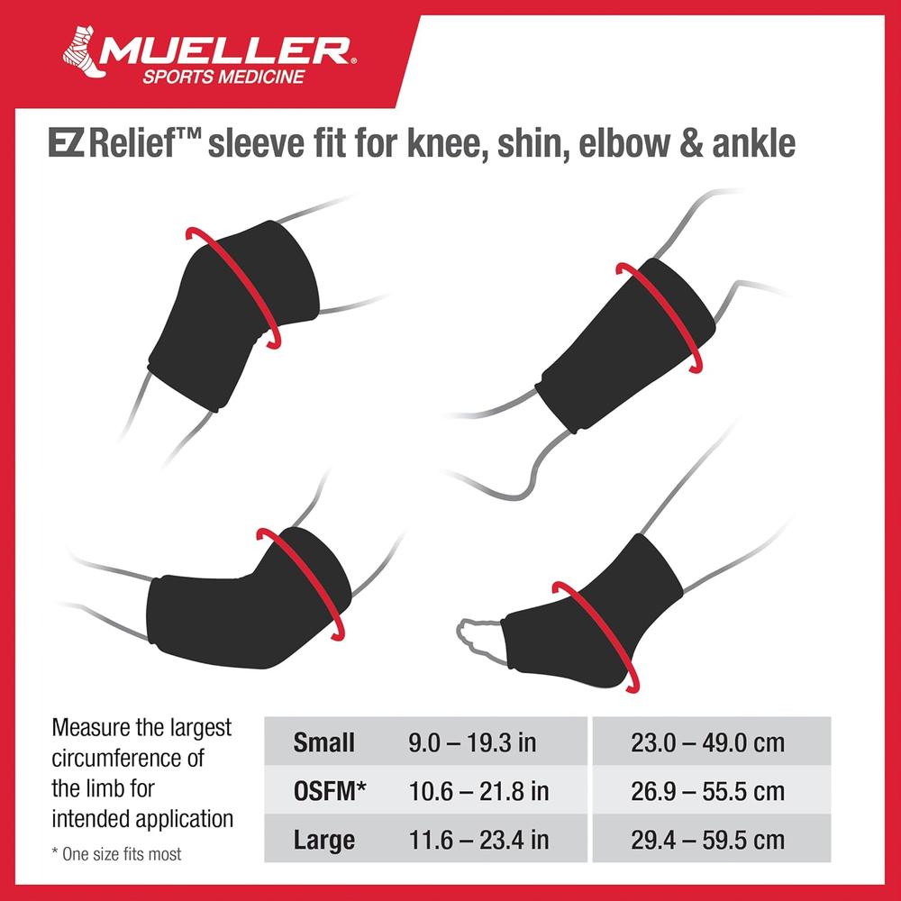 MUELLER WARM/COOL EZ RELIEF COMPRESSION SLEEVE #6618