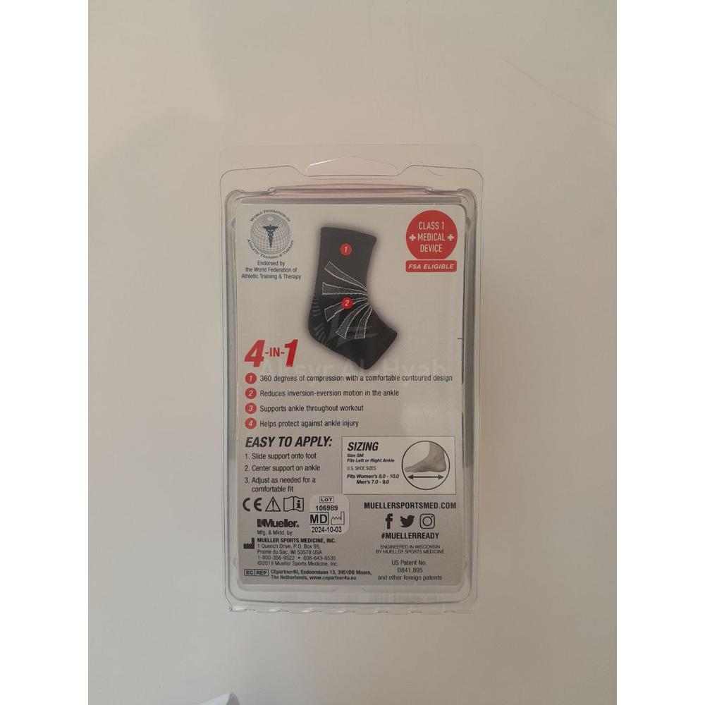 MUELLER OMNIFORCE A-100 ANKLE SUPPORT SMALL #44301 5