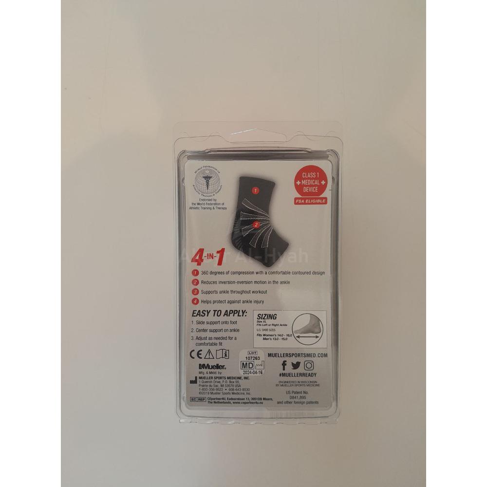 MUELLER OMNIFORCE A-100 ANKLE SUPPORT X-LARGE #44304 5