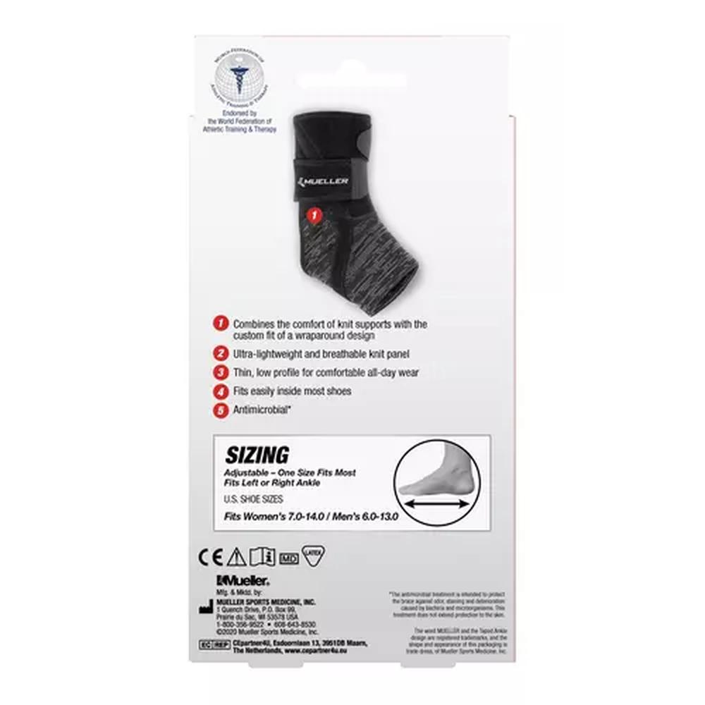 MUELLER HYBRID ANKLE SUPPORT ONE SIZE #65517 4