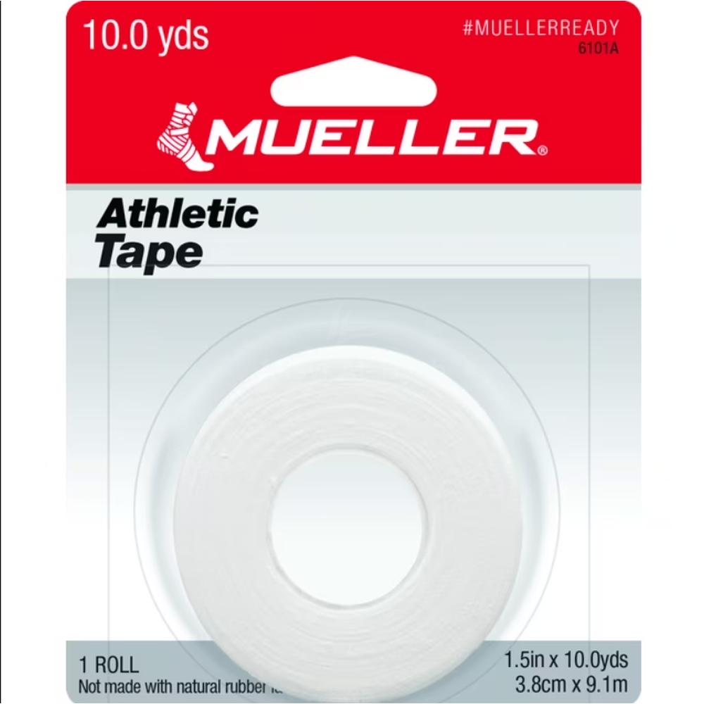 MUELLER ATHLETIC TAPE 1.5" X 10.0 YDS#6101A