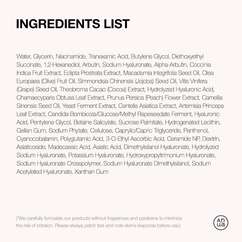 ANUA 10+ NIACINAMIDE TXA 4%SERUM 30ML 7