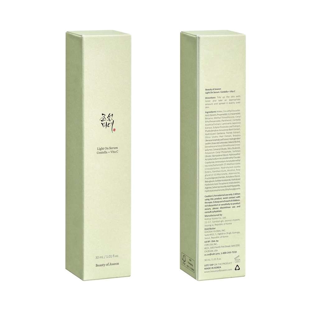 Boj Light On Serum Centella + Vita C 30Ml- 6