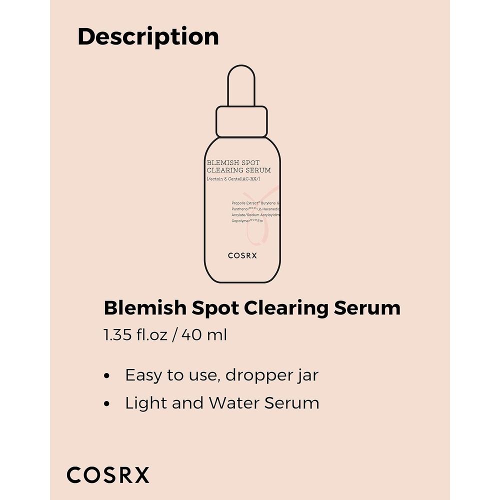 Cosrx Blemish Spot Clearing Serum 40Ml-